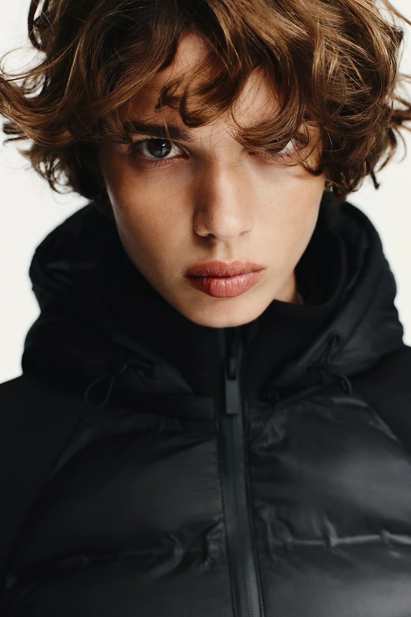 COMBINATION QUILTED JACKET