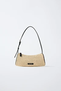 RAFFIA EFFECT BAG