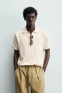 REGULAR FIT KNIT POLO SHIRT