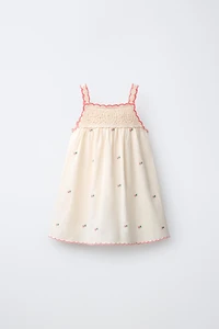 CROCHET KNIT COMBINATION DRESS