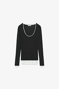 DOUBLE EFFECT T-SHIRT