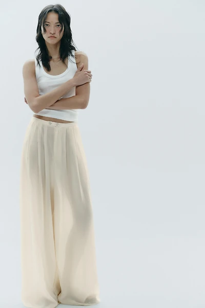 FULL LENGTH MULTI PLEAT PANTS