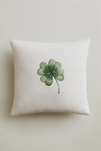 CLOVER THROW PILLOW COVER