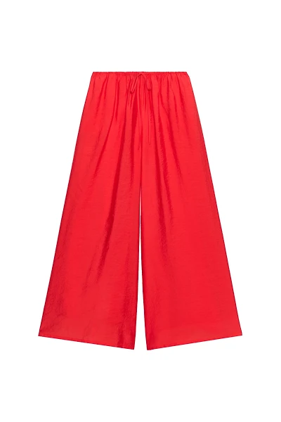 DRAWSTRING PALAZZO PANTS