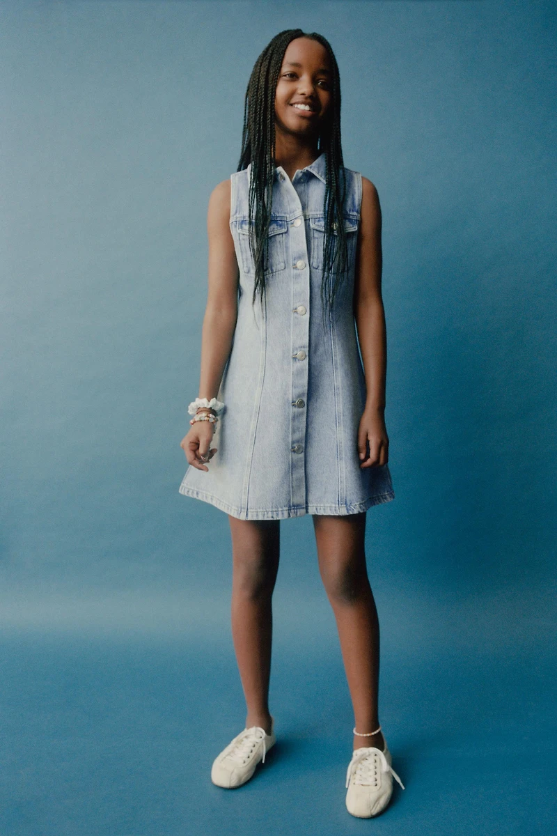 DENIM DRESS