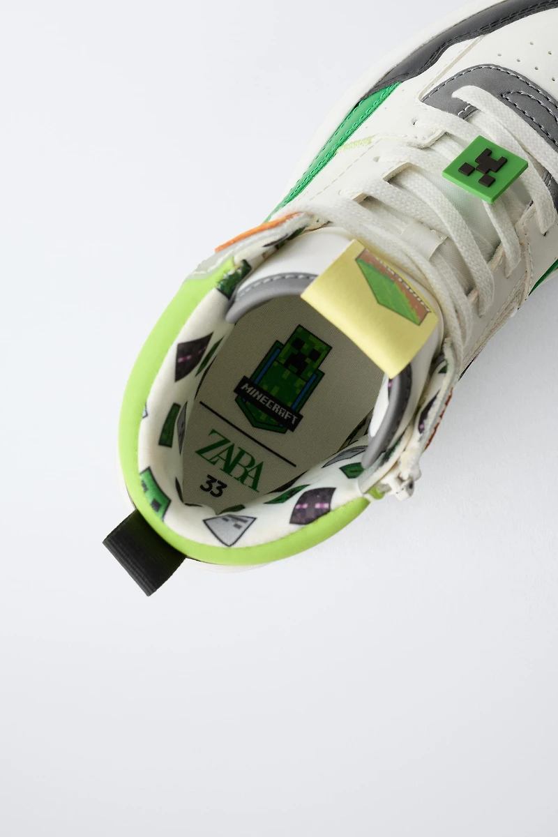 MINECRAFT © MOJANG AB. ™ HIGH TOP SNEAKERS
