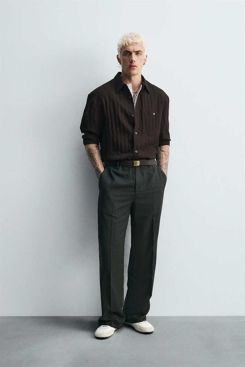 LIMITED EDITION STRIPED JACQUARD SHIRT