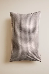 TAIE D’OREILLER ENFANT CARREAUX FIL TEINTÉ