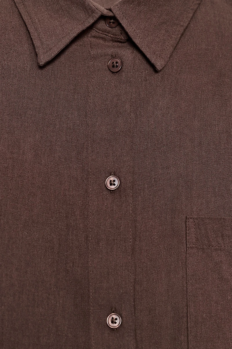 OVERSIZED GAUZE SHIRT