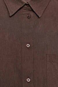 OVERSIZED GAUZE SHIRT