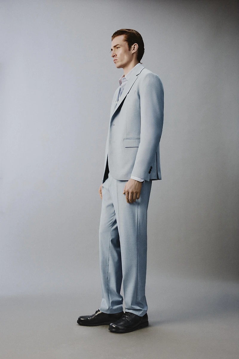 SLIM FIT SUIT BLAZER