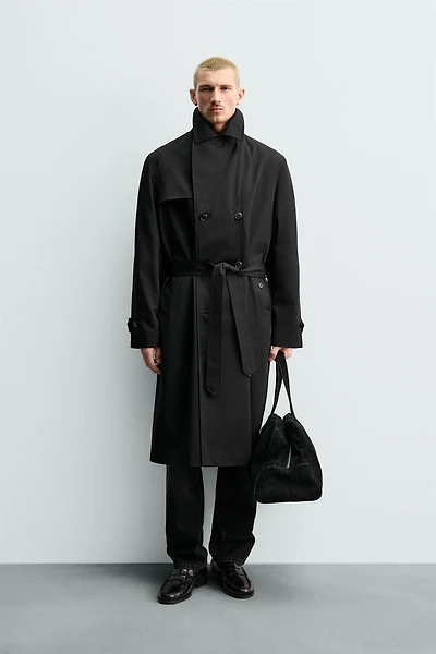 MANTECO® ORIGINS WATER REPELLENT TRENCH COAT