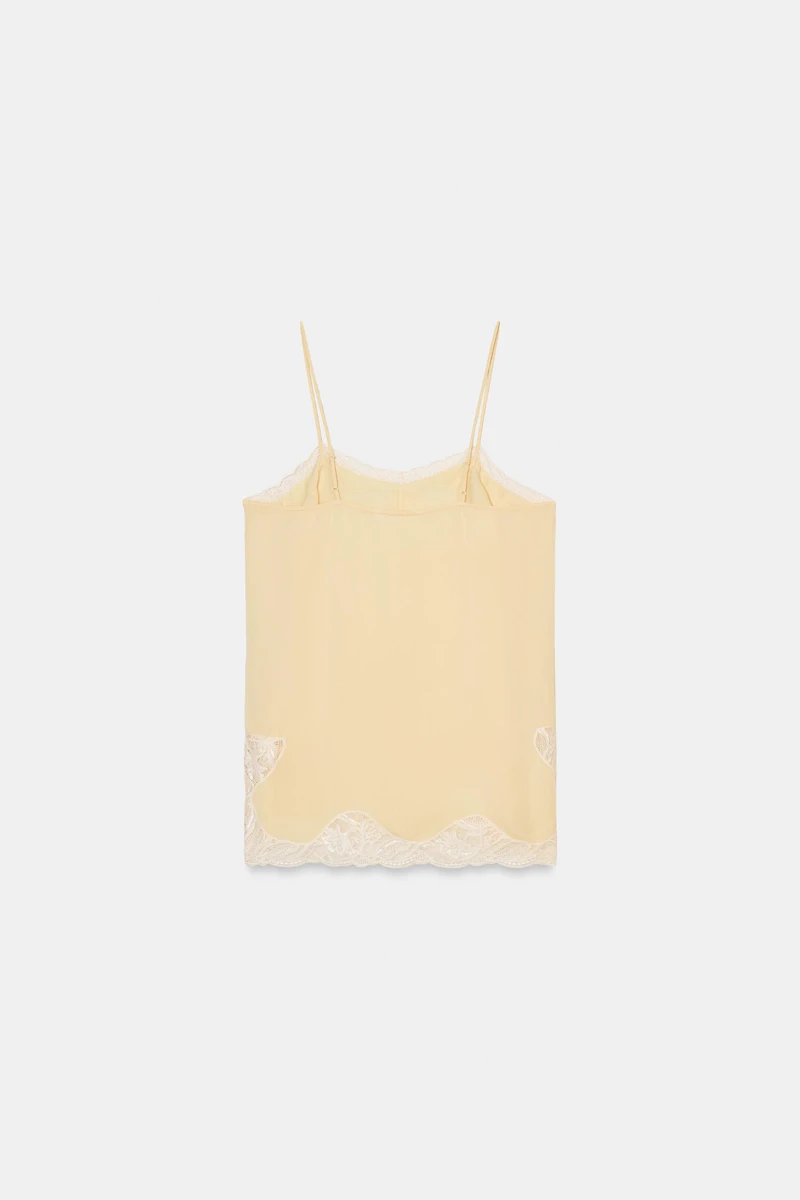 LACE CAMISOLE TOP ZW COLLECTION