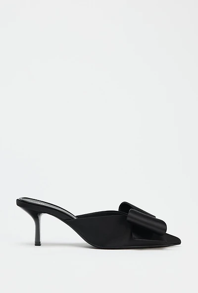 MULES À TALONS ET NŒUD