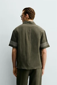 CHEMISE POLO 100 % LIN