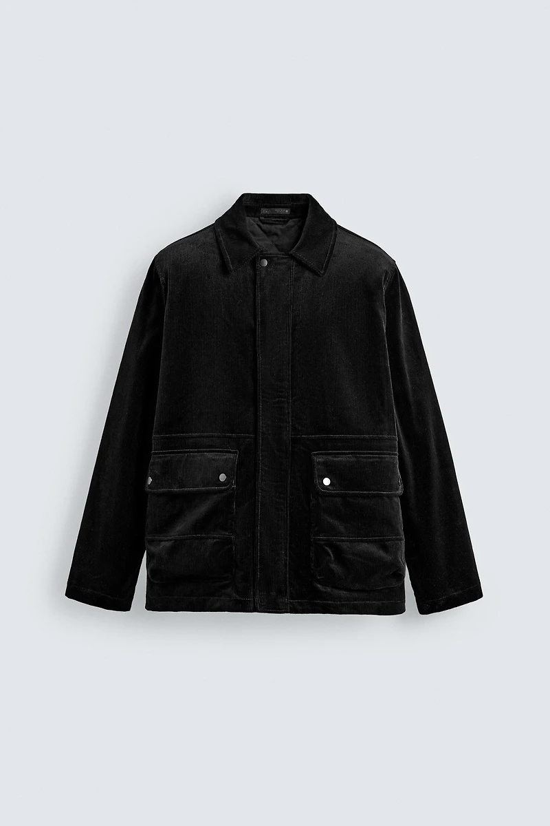 CORDUROY POCKET JACKET