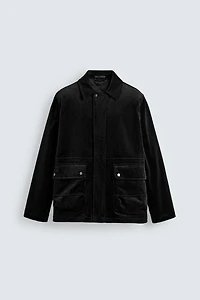 CORDUROY POCKET JACKET