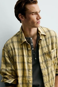 CHEMISE RELAXED FIT À CARREAUX