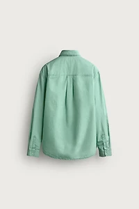 WASHED REGULAR FIT SHIRT