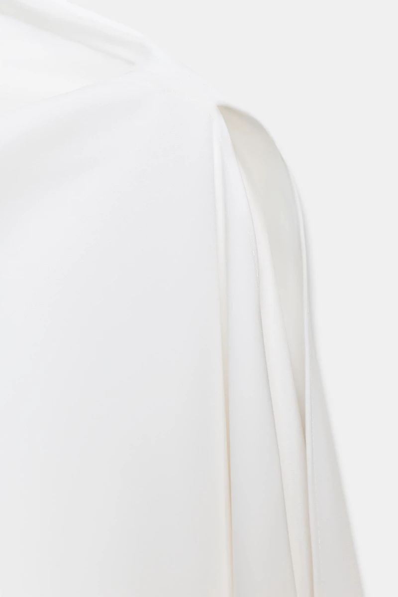 ZW COLLECTION ASYMMETRIC CAPE TOP