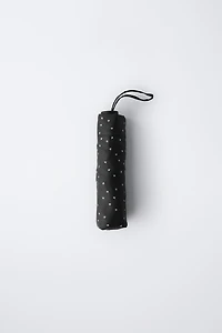 FOLDABLE STAR PRINT UMBRELLA