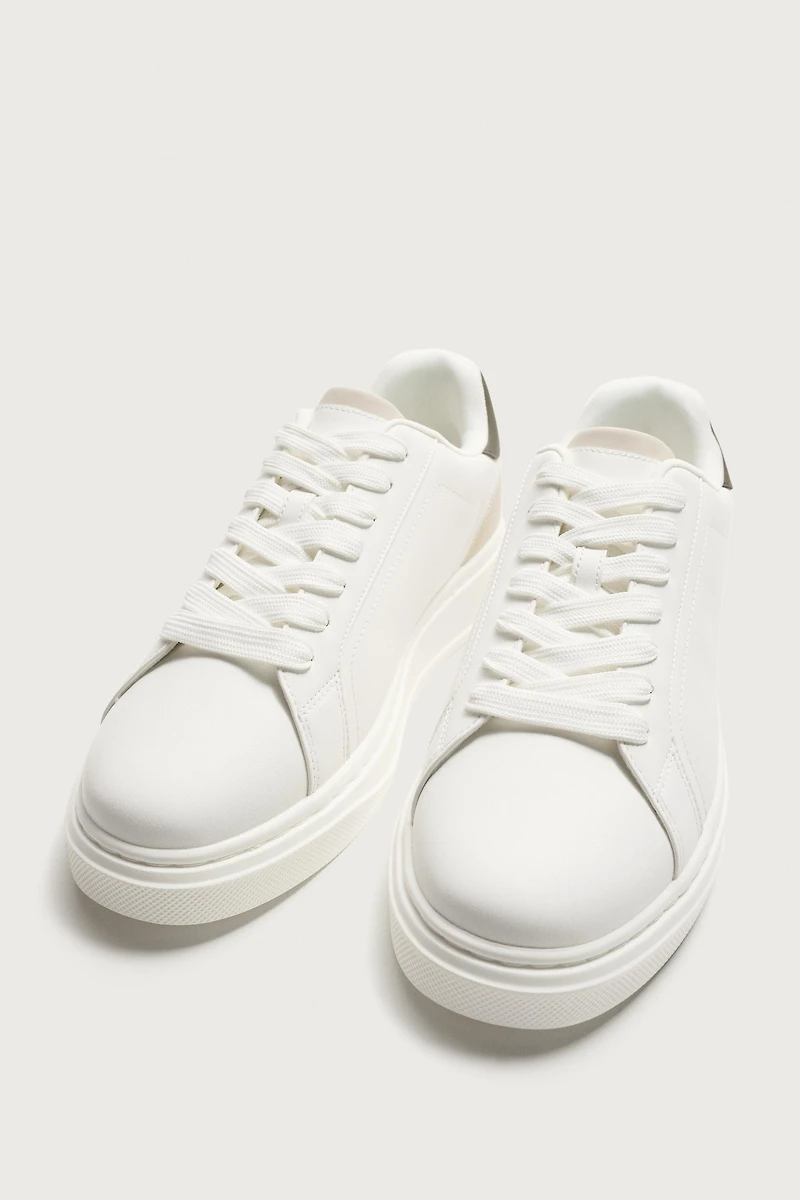 HEEL DETAIL SNEAKERS