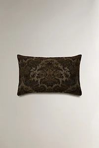 JACQUARD THROW PILLOW COVER