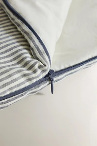 STRIPED COTTON CARRYCOT BABY WRAP