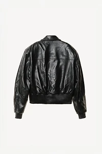 CROPPED FIT NAPPA LEATHER JACKET WILLY CHAVARRIA X ZARA