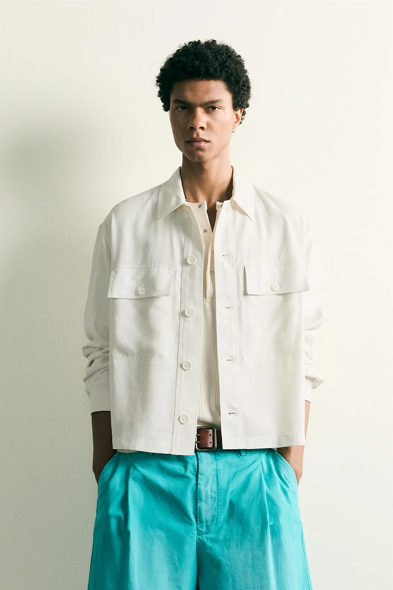 FLUID RELAXED FIT OVERSHIRT