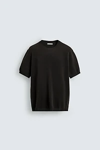 RELAXED FIT KNIT T-SHIRT
