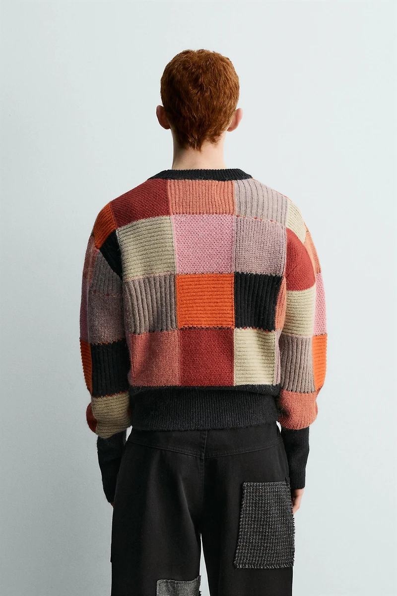 PULL PATCHWORK HARRY LAMBERT FOR ZARA X DISNEY