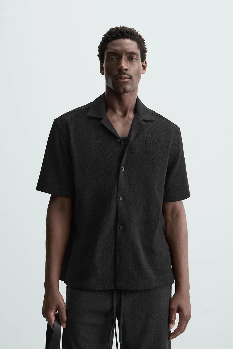 TEXTURED SHIRT