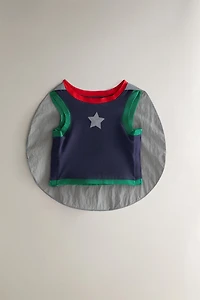 SPACE-INSPIRED REFLECTIVE PET COSTUME