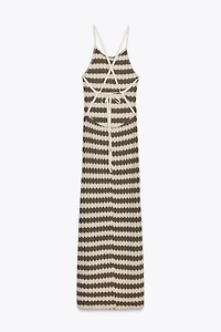 STRIPED RUSTIC DRESS