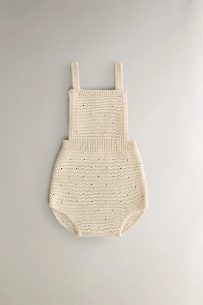 CHILDREN’S CHUNKY KNIT DUNGAREES