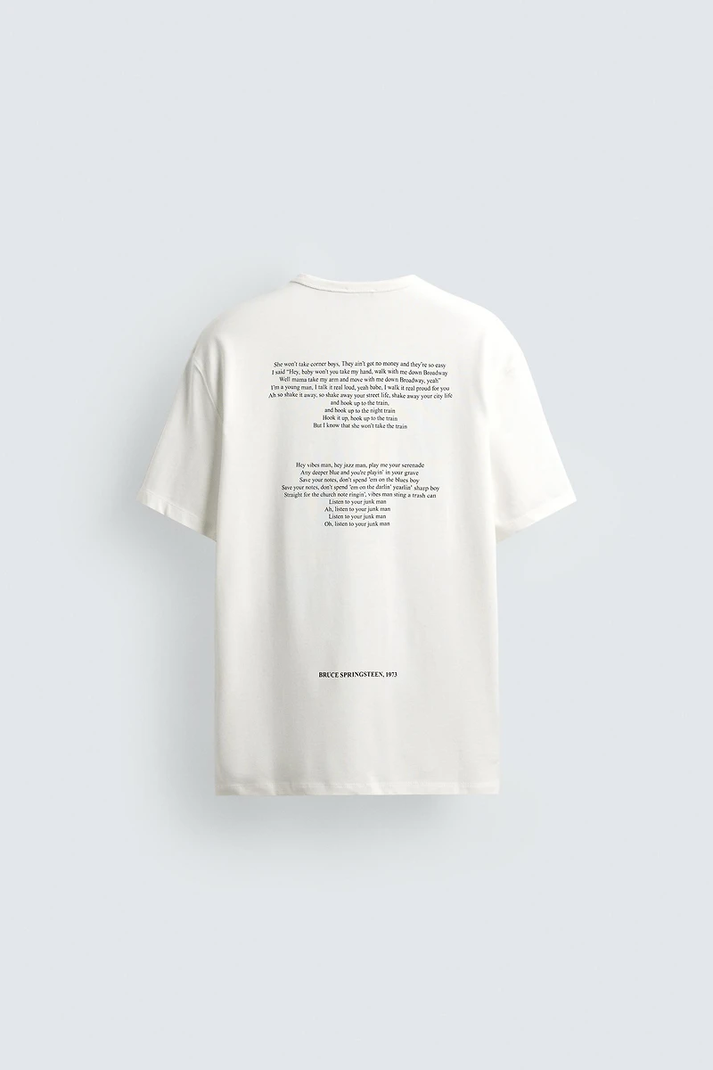 NEW YORK CITY SERENADE BY BRUCE SPRINGSTEEN T-SHIRT