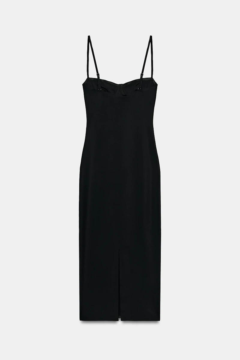 POLYAMIDE MIDI DRESS