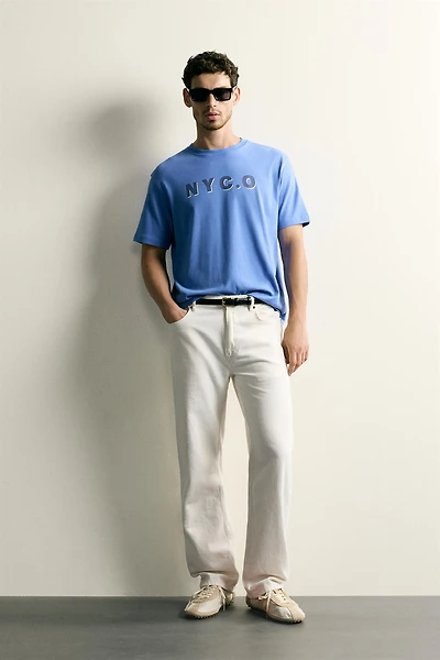 RELAXED FIT PRINTED T-SHIRT