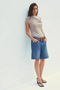 T-SHIRT ASYMÉTRIQUE DOUBLE