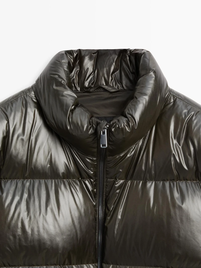 Veste matelassée en duvet mélangé