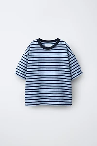 HEAVY WEIGHT STRIPED T-SHIRT
