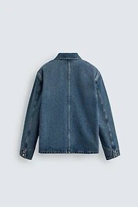 VESTE EN JEAN RELAXED FIT À POCHES