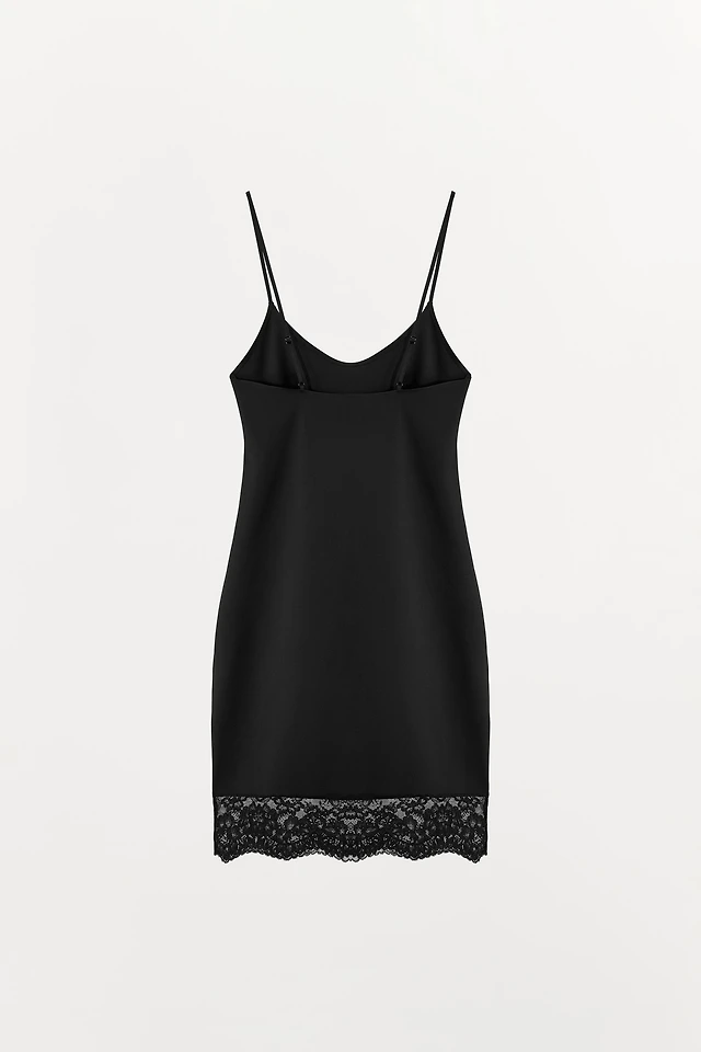 Zara SEASHELL POLYAMIDE DRESS | Place Rosemre