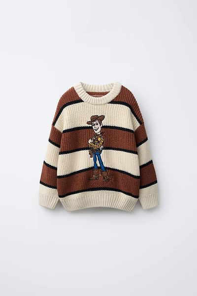 WOODY TOY STORY © DISNEY PIXAR STRIPED KNIT JUMPER