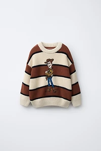 WOODY TOY STORY © DISNEY PIXAR STRIPED KNIT JUMPER