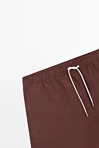 Solid Swim Trunks