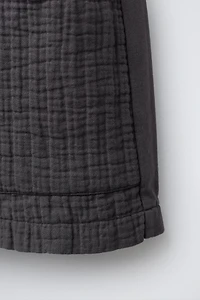 COMBINED TEXTURED SHORTS