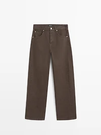 High-waist balloon fit jeans