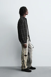 PLAID OVERSHIRT